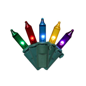 Celebrations Classic LED T5 Multicolored 300 ct String Christmas Lights 74.5 ft., Pack of 12