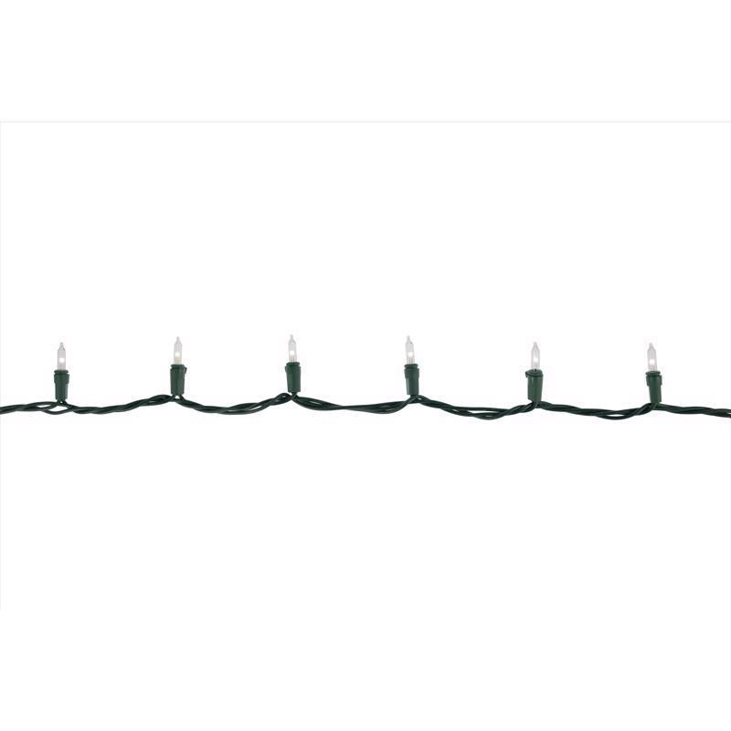 Celebrations Classic LED T5 Pure White 300 ct String Christmas Lights 74.5 ft.