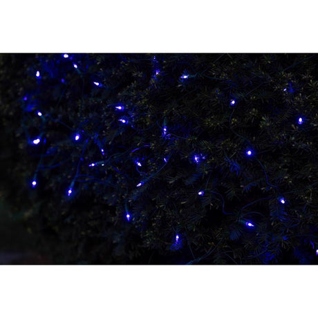 Celebrations Classic LED T5 Blue 100 ct Net Christmas Lights 4 ft.