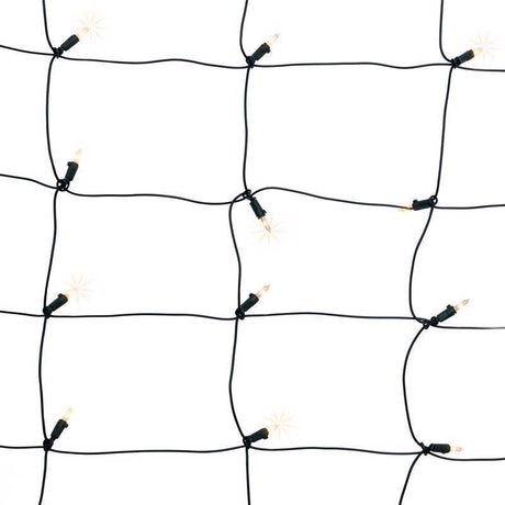 Celebrations Classic LED T5 Warm White 100 ct Net Christmas Lights 4 ft.