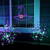 Celebrations Purple 84 ct 18.2 in. LED Prelit Illuminated Witch Hat Halloween Decor, Pack of 8