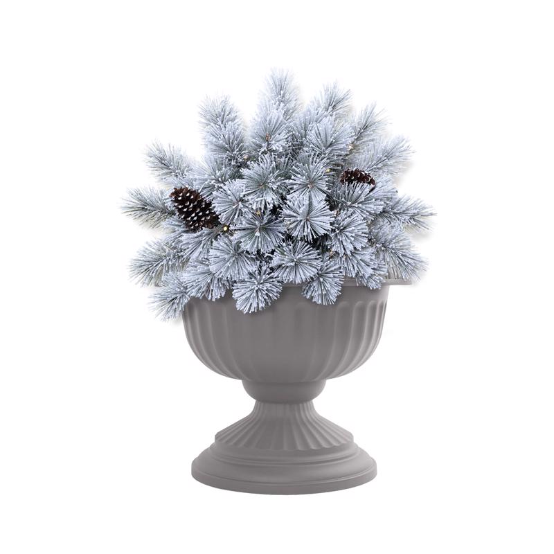 Celebrations Home Snowy Mixed Pine Urn Filler, Pack of 8