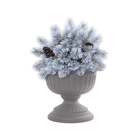Celebrations Home Snowy Mixed Pine Urn Filler, Pack of 8