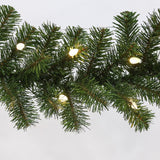 Celebrations 6 ft. L LED Prelit Multicolored LED and Multi-Function Northern Pine Garland, Pack of 12