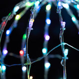 Celebrations Platinum LED RGBW Foldable Sphere 12 in. Hanging Decor