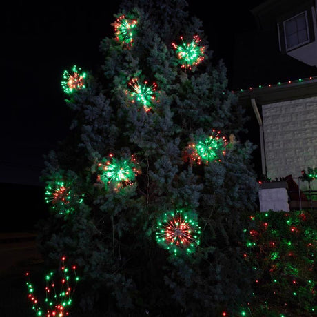 Celebrations Platinum LED RGBW Radiant Blast 16 in. Hanging Decor