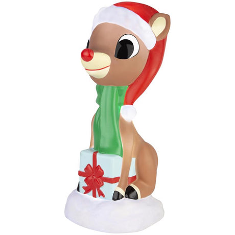 Rudolph LED Multicolored Rudolph Lighted Blow Mold Table Decor 13.19 in., Pack of 4