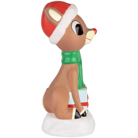 Rudolph LED Multicolored Rudolph Lighted Blow Mold Table Decor 13.19 in., Pack of 4