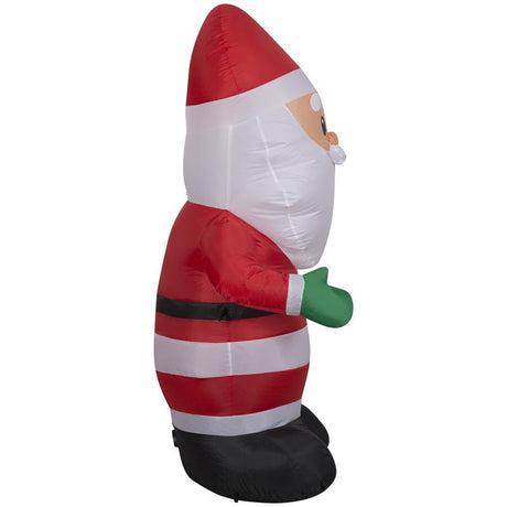 Gemmy Airblown Christmas Inflatable Santa Claus 48 in. Inflatable