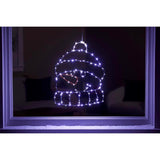 Celebrations LED Snowman Silhouette 15 in. Hanging Decor