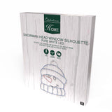 Celebrations LED Snowman Silhouette 15 in. Hanging Decor