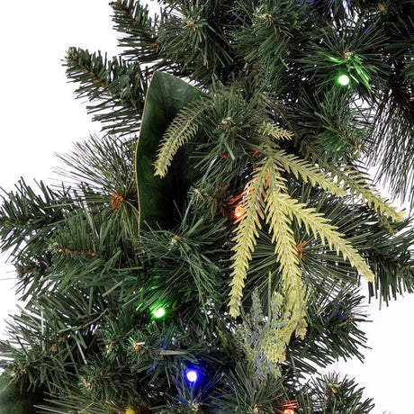 Celebrations Home 30 in. D X 2.5 ft. L LED Prelit Battery Operated Decorated Wreath, Pack of 4