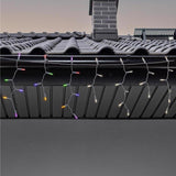 Celebrations Platinum LED T5 Multicolored/Warm White 100 ct Icicle Christmas Lights 8.5 ft.