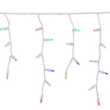 Celebrations LED T5 Multicolored 100 ct Icicle Christmas Lights 4 ft.