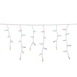 Celebrations LED T5 Multicolored 100 ct Icicle Christmas Lights 4 ft.