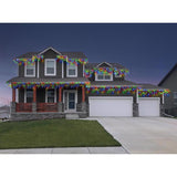 Celebrations LED T5 Multicolored 100 ct Icicle Christmas Lights 4 ft.