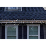 Celebrations Classic LED T5 Warm White 100 ct Icicle Christmas Lights 6.3 ft.