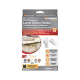 Simple Living Solutions Max Pro Large Sticky Hooks 12 pk