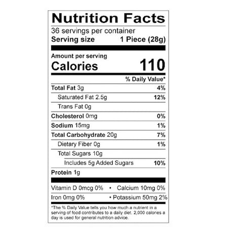 Goetze's Candy Cow Tales Honey Bun Caramel 1 oz, Pack of 36
