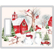 Gia's Kitchen Snowman Cutting Board Table Decor, Pack of 12