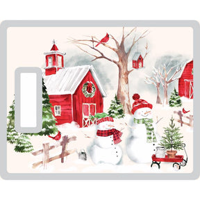 Gia's Kitchen Snowman Cutting Board Table Decor, Pack of 12