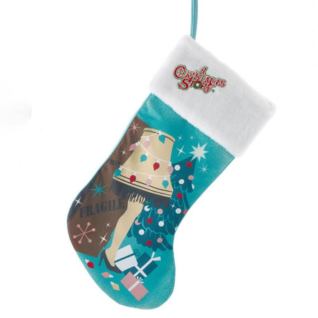 Kurt S. Adler Christmas Story Leg Lamp Christmas Stocking, Pack of 12