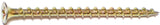 Midwest Fastener 10429 Screw, #8 Thread, Bugle Head, Phillips Drive, Yellow, Zinc
