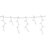 Celebrations Platinum Brilliant LED Micro/5mm RGBW 150 ct Icicle Christmas Lights 16 ft.