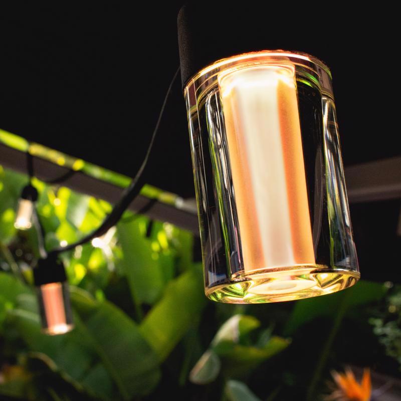 LIFX Smart Home LED Smart-Enabled String Lights Multicolored 24 ft. 12 lights