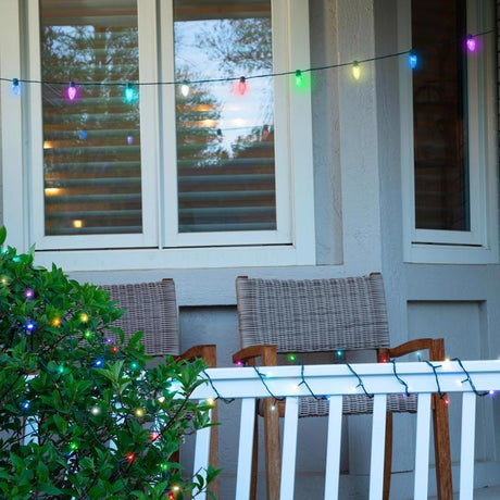 Celebrations Platinum LED RGBW Novelty Smart-Enabled Christmas Lights 6 ft.