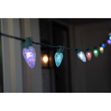 Celebrations Platinum LED RGBW Novelty Smart-Enabled Christmas Lights 6 ft.