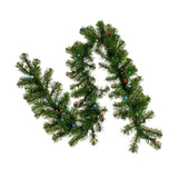 Celebrations Platinum Brilliant LED Prelit RGBW Entryway Kit Wreath and Garland Set
