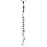 Celebrations LED Clear Cluster Rain Lights 47 in. Hanging Decor, Pack of 12