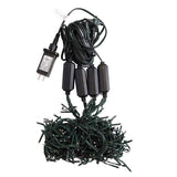 Celebrations LED Clear Cluster Rain Lights 47 in. Hanging Decor, Pack of 12