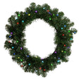 Celebrations 24 in. D LED Prelit RGBW Brilliant Wreath