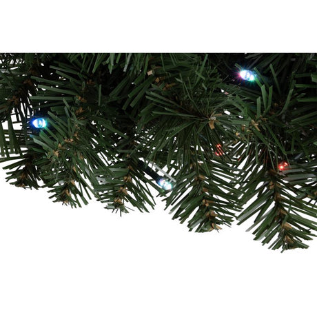 Celebrations 24 in. D LED Prelit RGBW Brilliant Wreath
