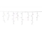Celebrations Platinum LED T5 RGBW 100 ct Icicle Christmas Lights 9.5 ft.