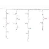 Celebrations Platinum LED T5 RGBW 100 ct Icicle Christmas Lights 9.5 ft.