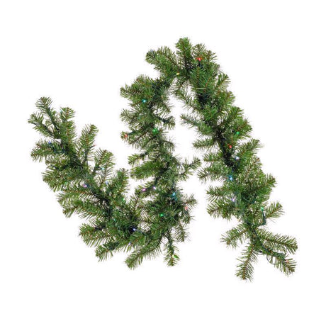 Celebrations 6 ft. L LED Prelit RGBW Brilliant Garland