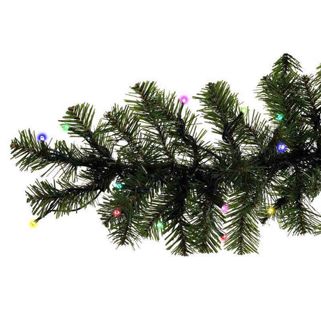 Celebrations 6 ft. L LED Prelit RGBW Brilliant Garland