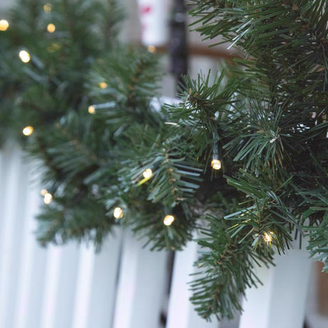 Celebrations 6 ft. L LED Prelit RGBW Brilliant Garland