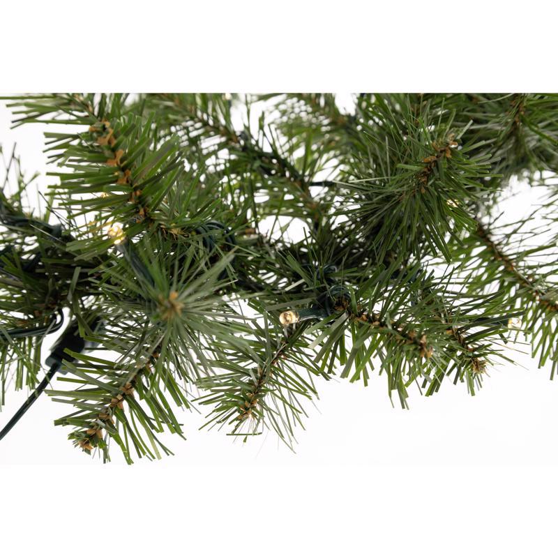 Celebrations 6 ft. L LED Prelit RGBW Brilliant Garland