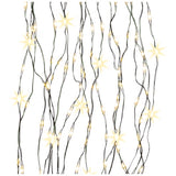 Celebrations Platinum LED Big Seed Cluster Warm White 1080 ct String Christmas Lights 10 ft.