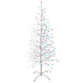 Celebrations LED Multi Birch 5.5 ft. Yard Decor