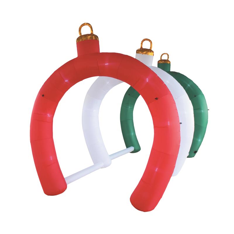 A Holiday Company LED Archway 108 in. Inflatable