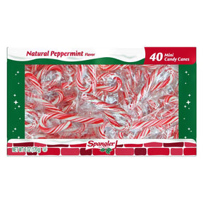 Spangler Peppermint Candy Cane 6 oz, Pack of 24