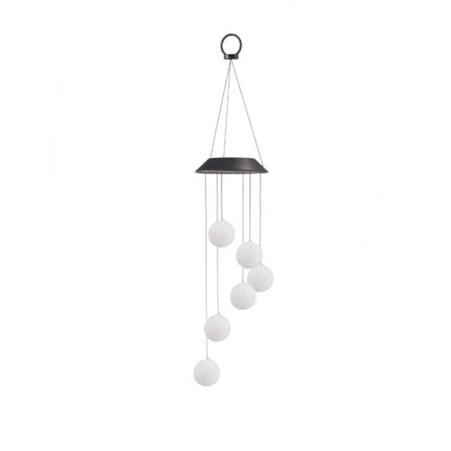 Globe Electric Skylar Metal/Plastic 29 in. Wind Chime, Pack of 4