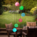 Globe Electric Skylar Metal/Plastic 29 in. Wind Chime, Pack of 4