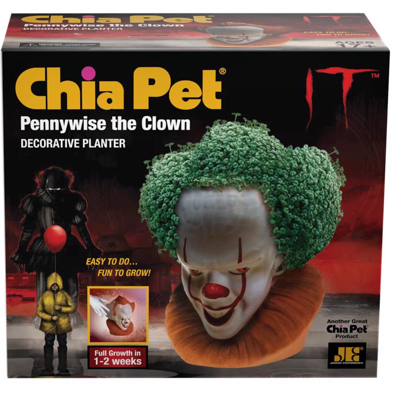 Chia Pet Pennywise the Clown Licensed Planter Clay 1 pk, Pack of 16