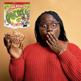 Ass Kickin' Spicy Pickle Peanuts 12 oz Canister